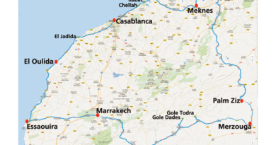 Marocco Cartina