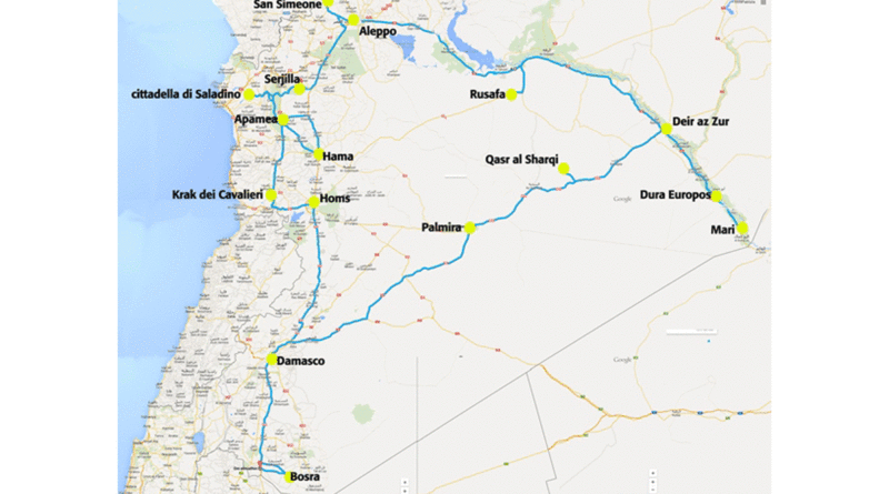 Siria Cartina