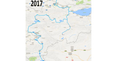 cartina Kirghizistan 2017