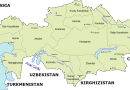 Kazakhistan cartina