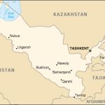 Uzbekistan cartina