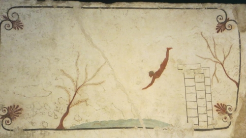 0212 Paestum-Museo-Tomba del tuffatore