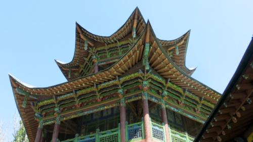 Moschea pagoda Zharkent
