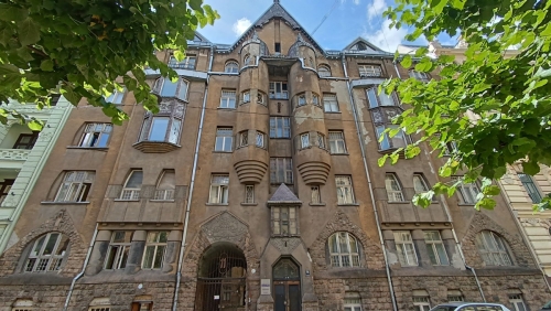 Riga-Centro, edifici in stile Art Nouveau