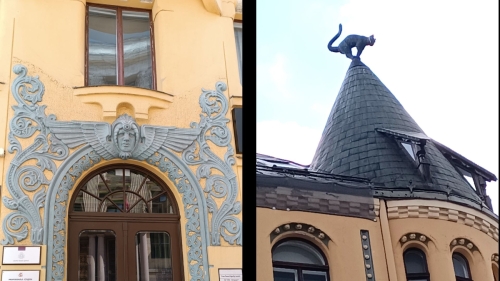 Riga-Citta vecchia, Casa del gatto