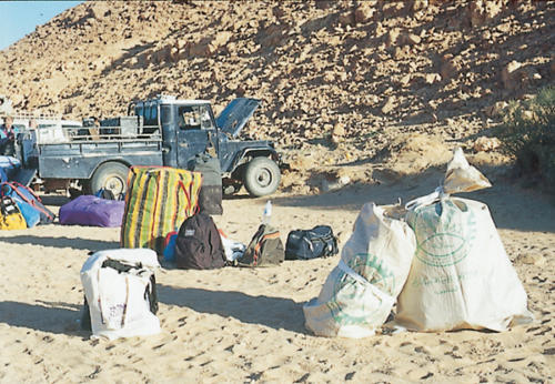 Il nostro accampamento del wadi Tifaskin