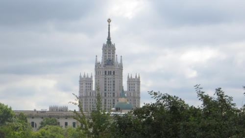 Mosca - Edificio residenziale in piazza Kudrinskaja